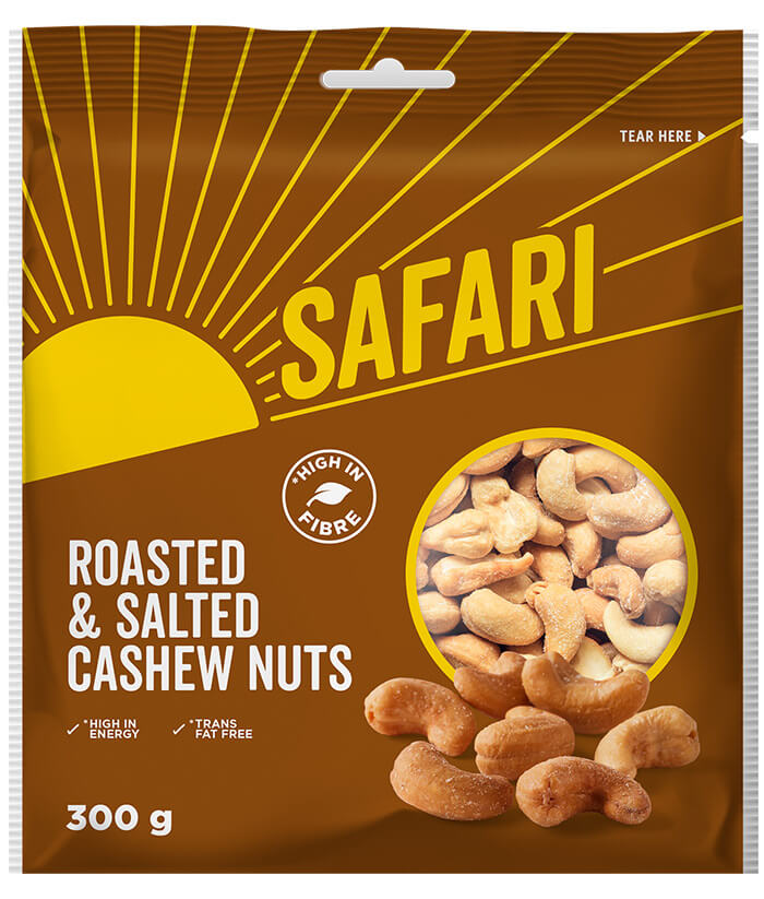 Cashews Roasted And Salted 300g