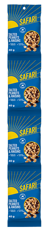 Peanuts & Raisins strip pack